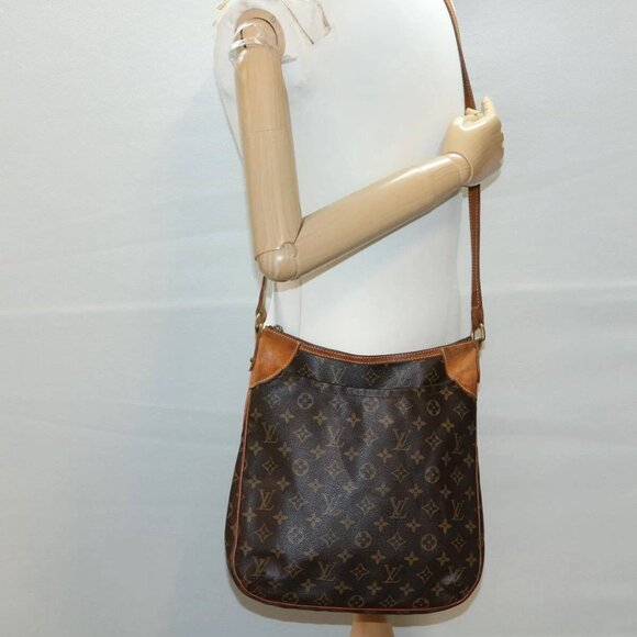LOUIS VUITTON Monogram Odeon MM Shoulder Bag - Picture 1 of 16